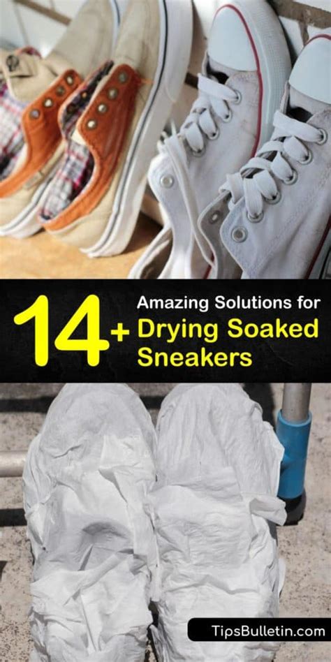 how to dry sneakers